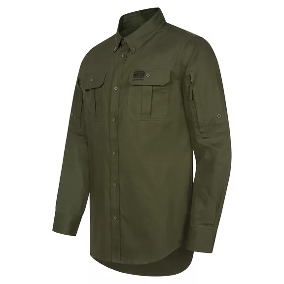 Mauser Stalker férfi hosszú ujjú ing, dull olive, XXL