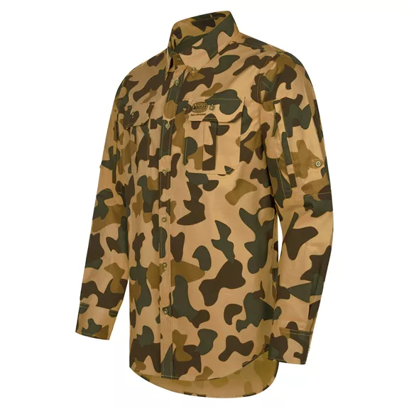 Mauser Stalker férfi hosszú ujjú ing, mauser camouflage, L