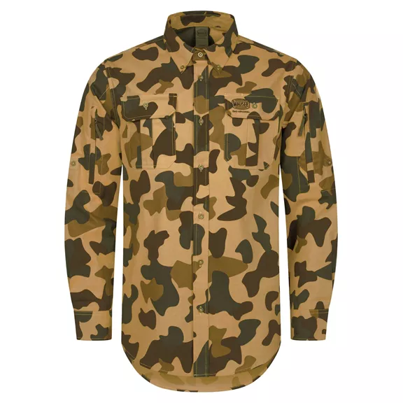 Mauser Stalker férfi hosszú ujjú ing, mauser camouflage, XL