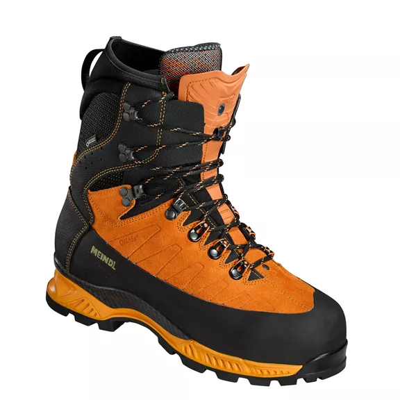 Meindl Airstream Rock GTX, vágásvédelmi bakancs, narancs, 40
