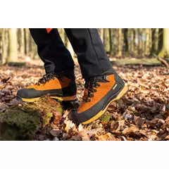 Meindl Airstream Rock GTX, vágásvédelmi bakancs, narancs, 40