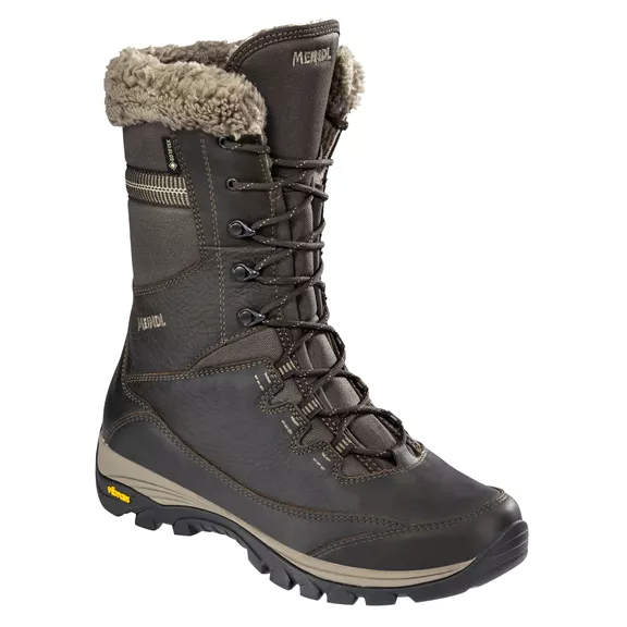 Meindl Novara Lady GTX női, téli csizma, dunkelbraun, 9.