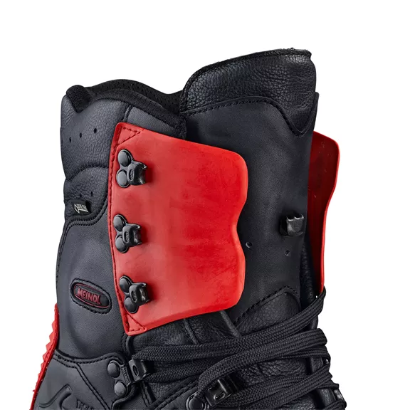 Meindl Timber Pro GTX Insulated bélelt vágásvédelmi bakancs, schwarz-rot, 37. Meindl Timber Pro GTX Insulated bélelt vágásvédelmi bakancs, schwarz-rot, 37.
