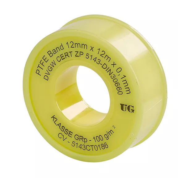 Menettömítő teflon szalag 12 mm x 12 m Menettömítő teflon szalag 12 mm x 12 m