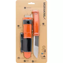 Morakniv Kansbol kés tűzgyújtóval és nyakbaakasztóval