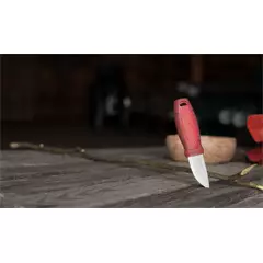 Morakniv Eldris kés tűzgyújtóval, piros