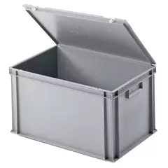 Műanyag láda tetővel, 63 Liter, 600 x 400 x 32 cm Műanyag láda tetővel, 63 Liter, 600 x 400 x 32 cm