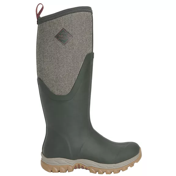 Muck Boot Arctic Sport II téli csizma, dark olive/herringbone, 36