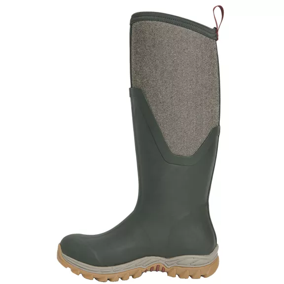 Muck Boot Arctic Sport II téli csizma, dark olive/herringbone, 36
