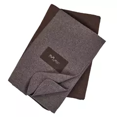 Mufflon blanket gyapjú takaró, braun-granit