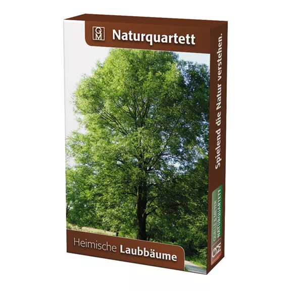 Naturquartett lombhullató fák, kártyajáték