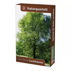 Naturquartett lombhullató fák, kártyajáték