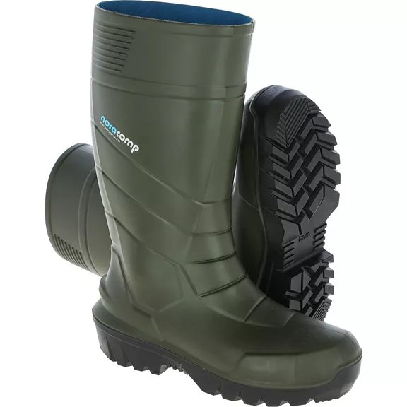 Nora Noracomp S5 biztonsági gumicsizma, olajzöld, 37