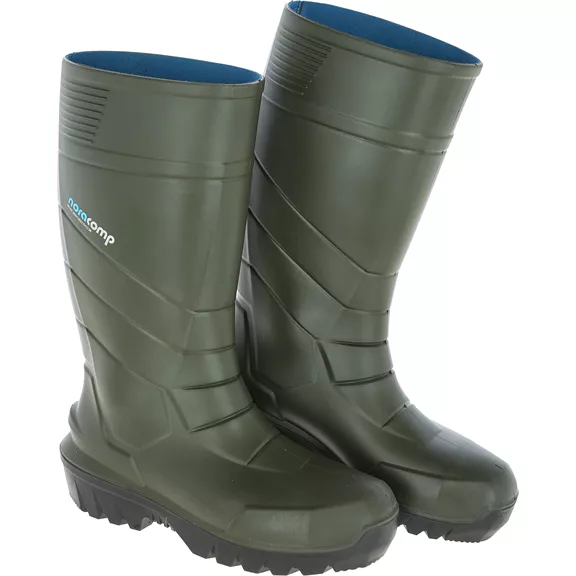 Nora Noracomp S5 biztonsági gumicsizma, olajzöld, 37