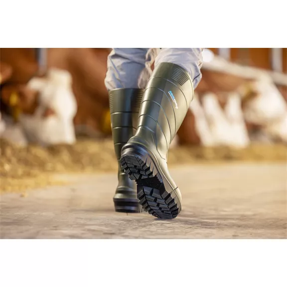 Nora Noracomp S5 biztonsági gumicsizma, olajzöld, 37