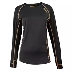 Nordforest Active aláöltöző hosszú ujjú póló, schwarz-orange, 3XL Nordforest Active aláöltöző hosszú ujjú póló, schwarz-orange, 3XL