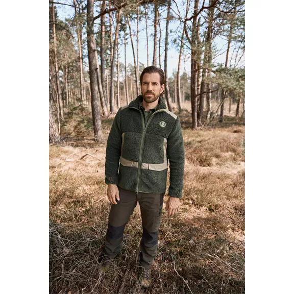 Nordforest Hunting Aker műszőrme férfi kabát, oliv-braun, XS