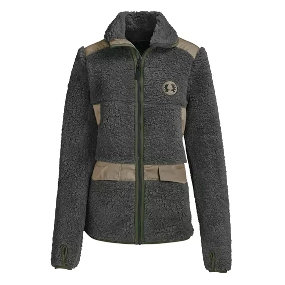 Nordforest Hunting Alva műszőrme női kabát, oliv-braun, 4XL Nordforest Hunting Alva műszőrme női kabát, oliv-braun, 4XL