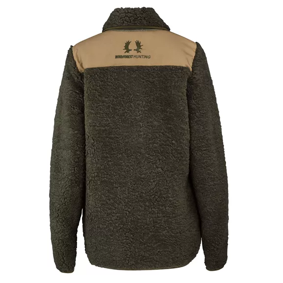 Nordforest Hunting Alva műszőrme női kabát, oliv-braun, 4XL Nordforest Hunting Alva műszőrme női kabát, oliv-braun, 4XL