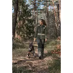 Nordforest Hunting Alva műszőrme női kabát, oliv-braun, 4XL Nordforest Hunting Alva műszőrme női kabát, oliv-braun, 4XL