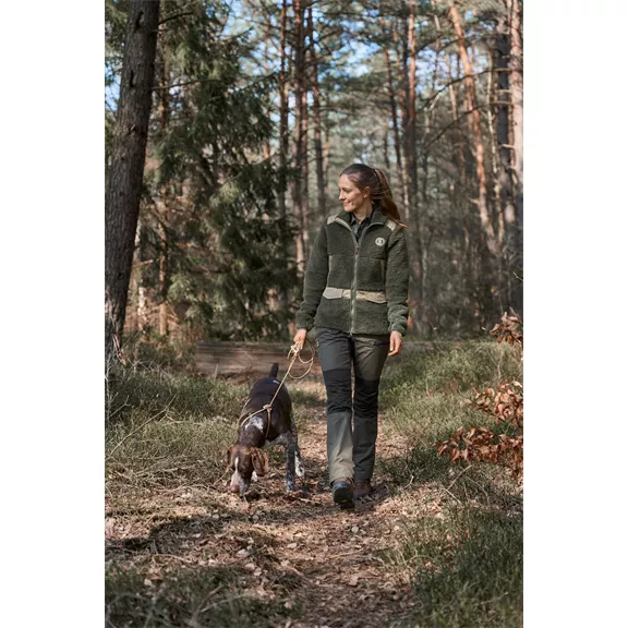 Nordforest Hunting Alva műszőrme női kabát, oliv-braun, 4XL Nordforest Hunting Alva műszőrme női kabát, oliv-braun, 4XL
