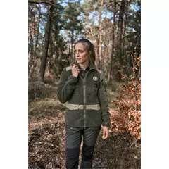 Nordforest Hunting Alva műszőrme női kabát, oliv-braun, 4XL Nordforest Hunting Alva műszőrme női kabát, oliv-braun, 4XL