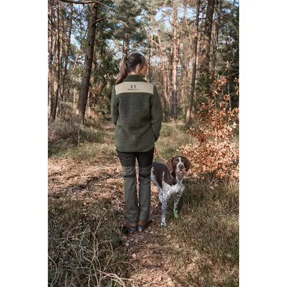 Nordforest Hunting Alva műszőrme női kabát, oliv-braun, 4XL Nordforest Hunting Alva műszőrme női kabát, oliv-braun, 4XL