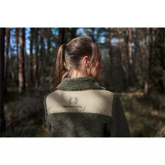 Nordforest Hunting Alva műszőrme női kabát, oliv-braun, 4XL Nordforest Hunting Alva műszőrme női kabát, oliv-braun, 4XL
