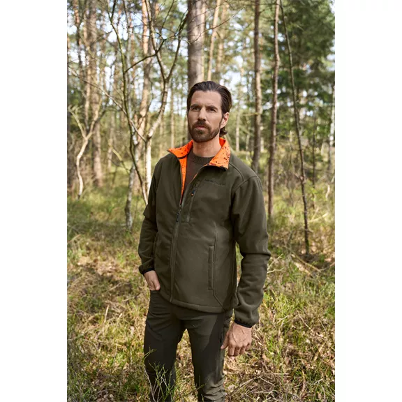 Nordforest Hunting Beehidden Blaze átfordítható férfi kabát, beehidden blaze/oliv, XL