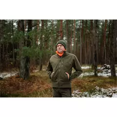 Nordforest Hunting Beehidden Blaze átfordítható férfi kabát, beehidden blaze/oliv, XL