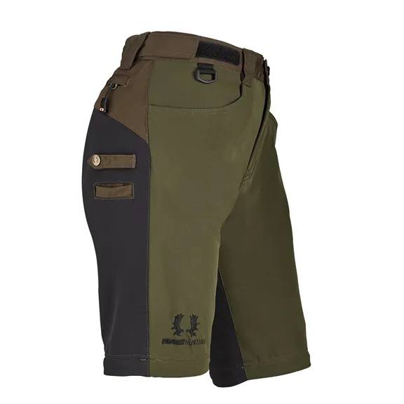 Nordforest Hunting Jesna női lecipzározható vadásznadrág, sötét barnászöld/olív, 44