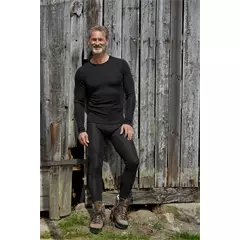 Nordforest Hunting Merino férfi alsónadrág, fekete, S