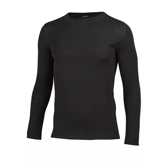 Nordforest Hunting Merino hosszú ujjú poló, fekete, XL