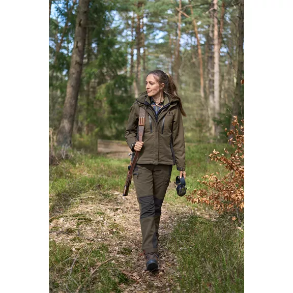 Nordforest Hunting Skadi női kabát, brownish green, 6XL