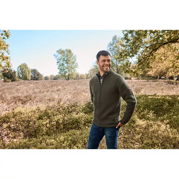 Nordforest Hunting Vardo férfi kardigán, brown, XXL