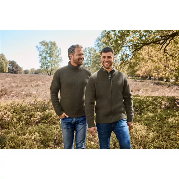 Nordforest Hunting Vardo férfi kardigán, brown, XXL