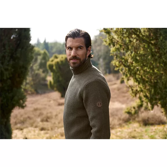Nordforest Hunting Vegard magasnyakú férfi pulóver, brown, XXL