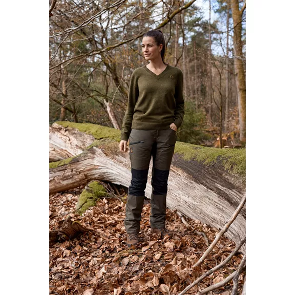 Nordforest Hunting Vesna női gyapjú pulóver, braun, 3XL