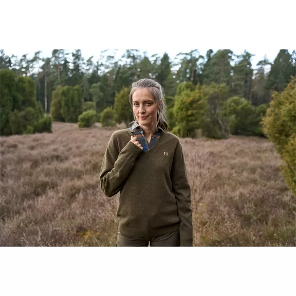 Nordforest Hunting Vesna női gyapjú pulóver, braun, XXL