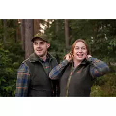 Nordforest Hunting Viltmark férfi műszőrme mellény, oliv, 3XL