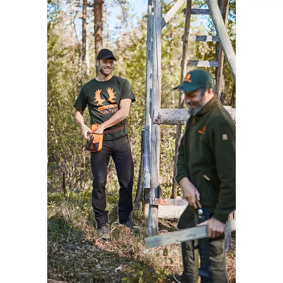 Nordforest Hunting bőr nadrág, barna,  44 inch. (EU60)