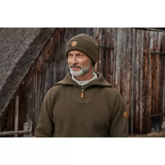 Nordforest Hunting Viborg magasnyakú férfi pulóver, barna, 3XL