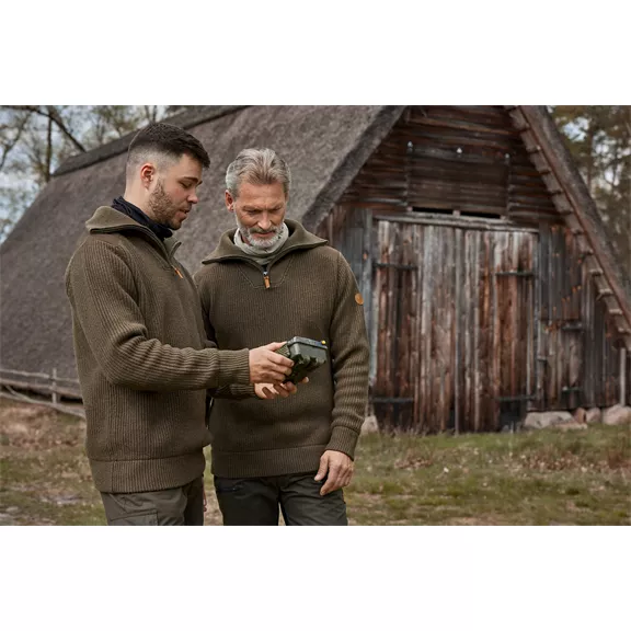 Nordforest Hunting Viborg magasnyakú férfi pulóver, barna, XS