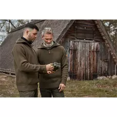 Nordforest Hunting Viborg magasnyakú férfi pulóver, barna, XXL