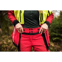 Nordforest Hunting női vadász védőnadrág, piros, XL