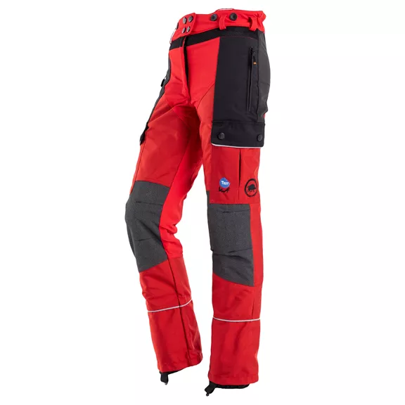 Nordforest Hunting női vadász védőnadrág, piros, XS