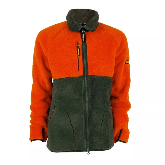 Nordforest Smaland műszőrme dzseki, narancs-zöld XL