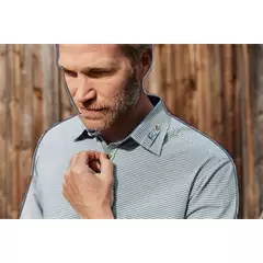 OS-Trachten Slim Fit hosszú ujjú ing, sötétzöld, 45/46