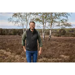 OS-Trachten férfi polár mellény, anthrazit, 3XL
