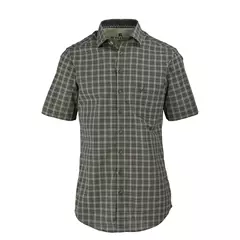 OS-Trachten férfi rövid ujjú ing, olív, 39/40